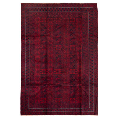 Teimani Red Rug 6'5" x 9'4"