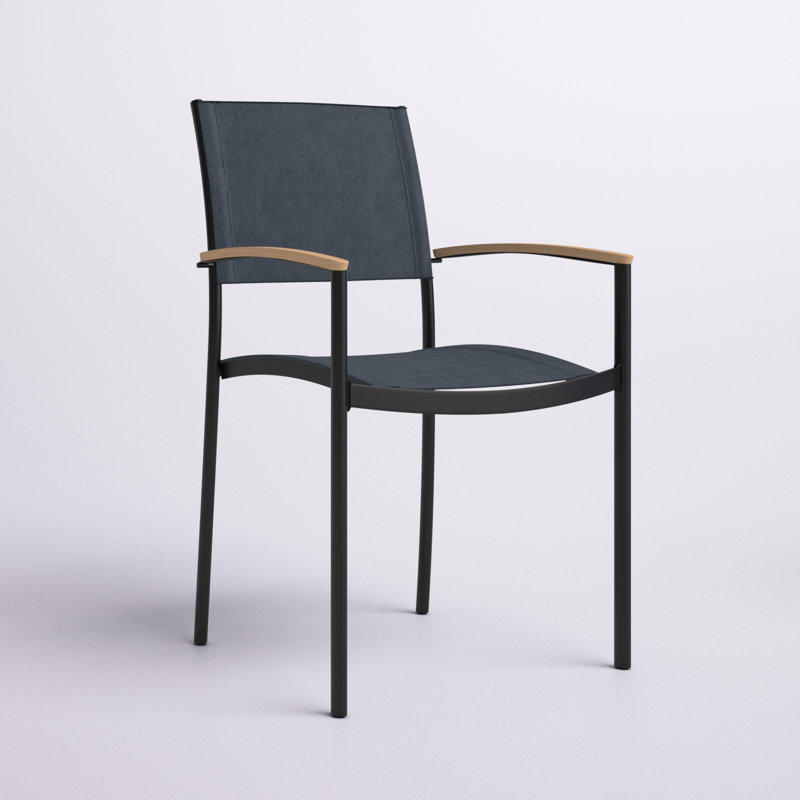 Rafael Aluminum Stacking Dining Chair