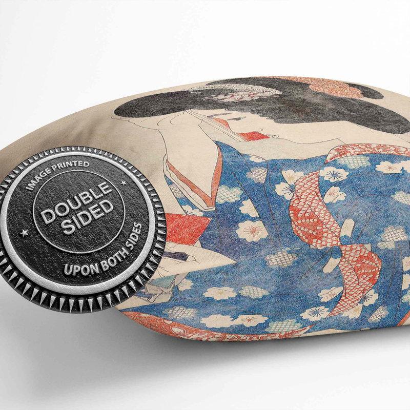 Square Throw Cushion, 40cm H x 40cm W x 15cm D