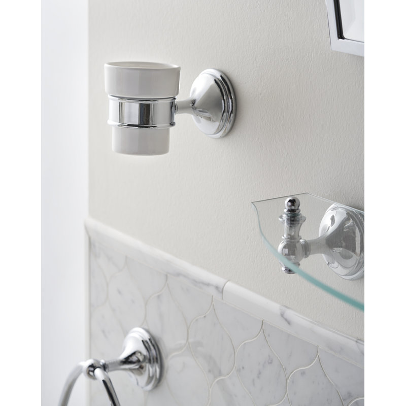 Corrine Bathroom Tray, Chrome