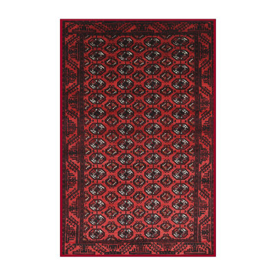Tapis de style oriental rouge
