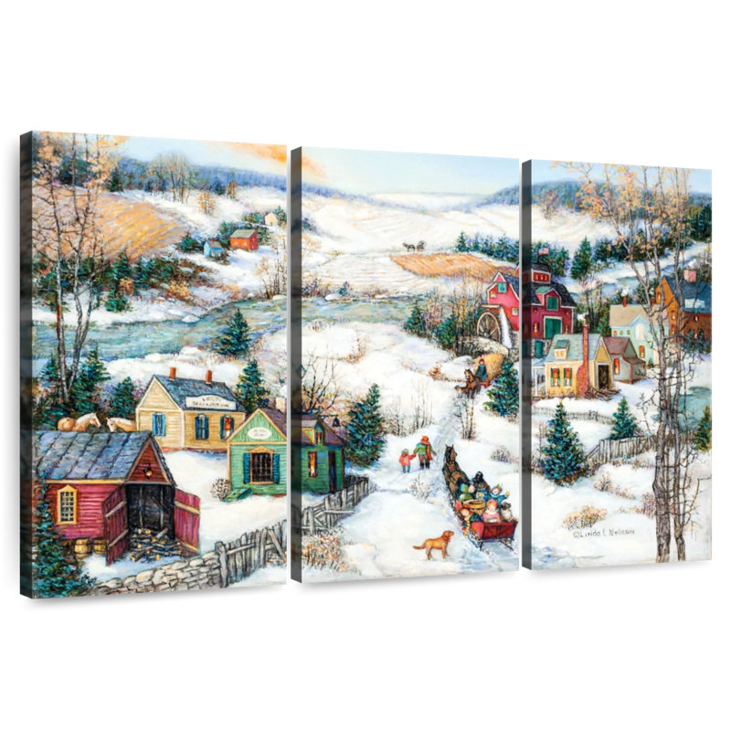 Alvord The Sleigh Ride, 42" H x 65" W