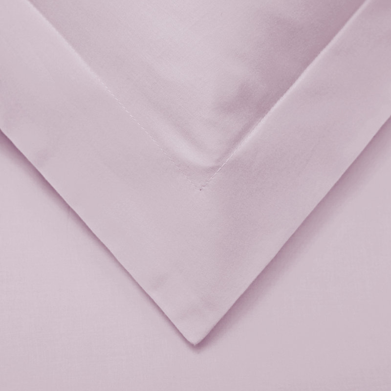 Laflamme Traditional Sateen Duvet Cover, Full / Queen Duvet Cover + 2 Standard Shams, Lilac