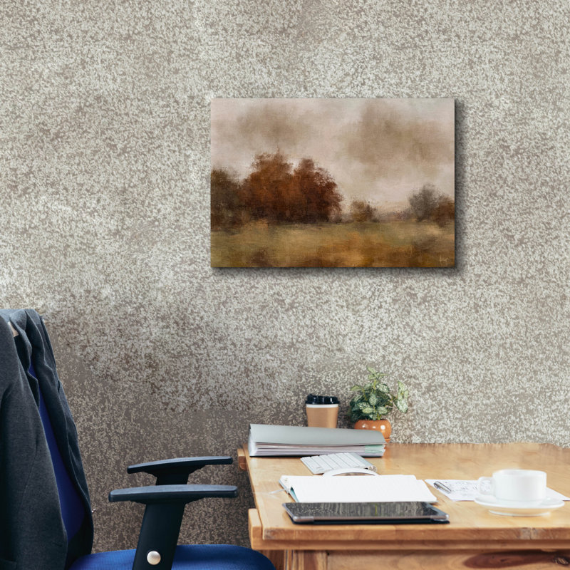 Epic Graffiti 'Fall Meadow'  by Ashley Bradley Canvas Wall Art