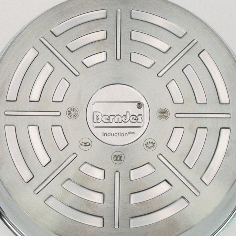 Berndes Injoy Non-Stick Stainless Steel Standard Pot, 24cm