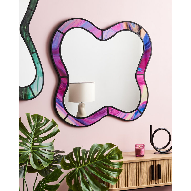 Deora Glass Novelty Wall Mirror
