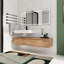 Meuble-lavabo simple 60 po avec plateau en résine
