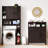 Farmhouse Storage Cabinet With 2 Doors And 4 Drawers-1583668130