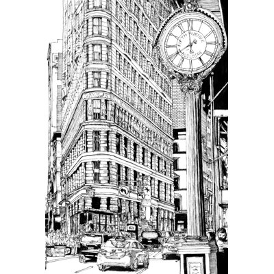 City Scene VII - Drawing