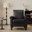 Fauteuil rembourré en similicuir de 29 po Alrun-1432370000