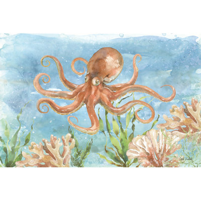 «Nathon Under Sea Life IV on Canvas» par Leslie Trimbach