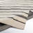 Rune Striped Handmade Tufted Wool Area Rug in Beige/Charcoal-1024194857
