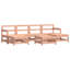  7 Piece Garden Lounge Set Solid Wood Douglas-862049176