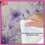 Édredon mauve à motif floral-126685015