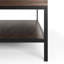 Table basse à plateau relevable avec rangement