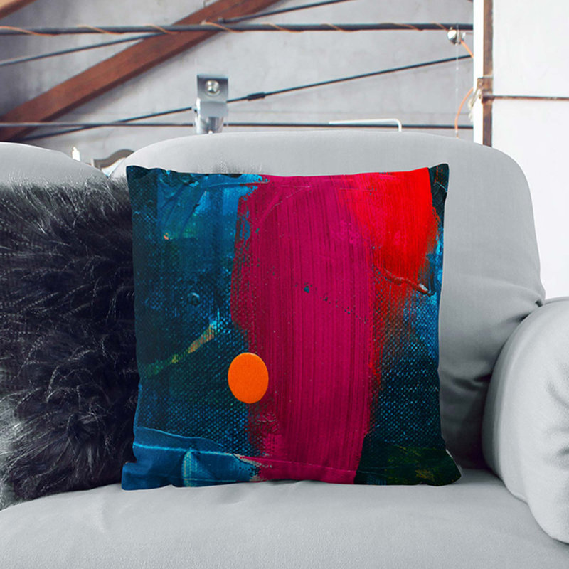 Square Cushion, Stone, 55 x 55 cm