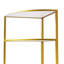 Grande armoire de coin en bois