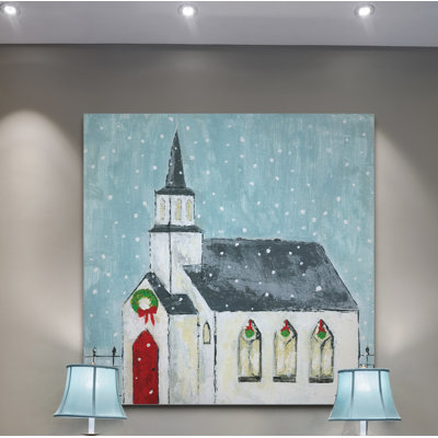 «Home for Christmas», peinture