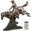 Statue de cowboy sur cheval Bridgitt