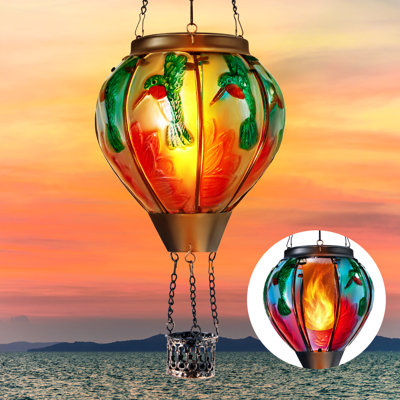 Lanterne solaire à montgolfière Hulet