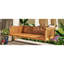 Balançoire d'extérieur en bois, spacieuse et élégante, lit balançoire de jardin à grande capacité, minimaliste