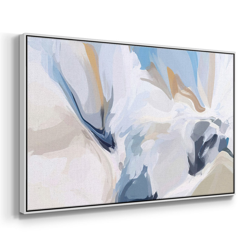 Fresh Air II, reproduction d'art sur toile, H 17 po x l 25 po x P 2 po, Blanc