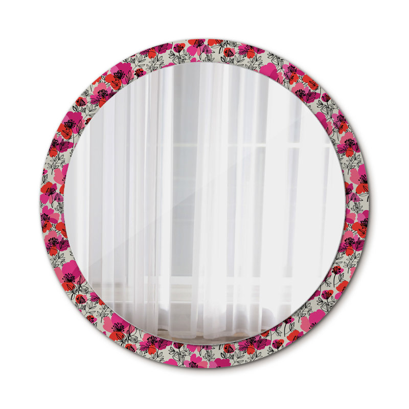Huldar Glass Flat Wall Mirror