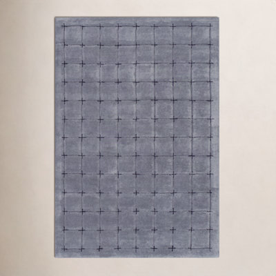 Mallory Hand-Woven Blue Rug