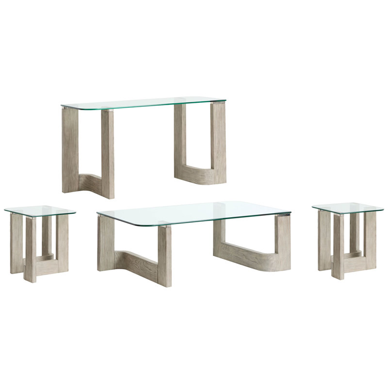 Keeton Rectangular Cocktail Table With 2 End Table And Sofa Table