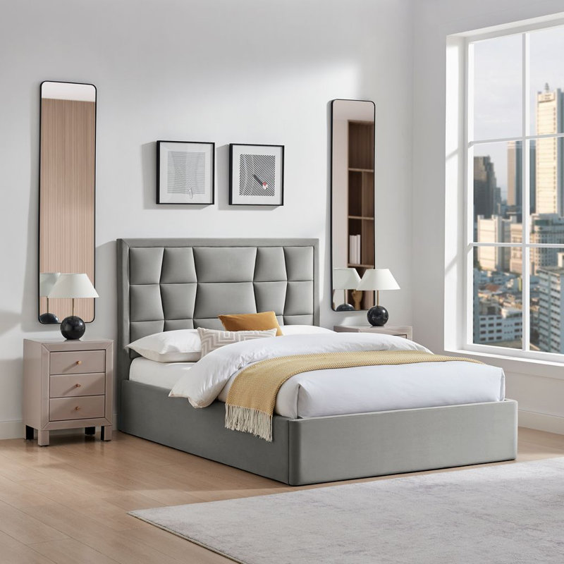 Upholstered Ottoman Storage Bed