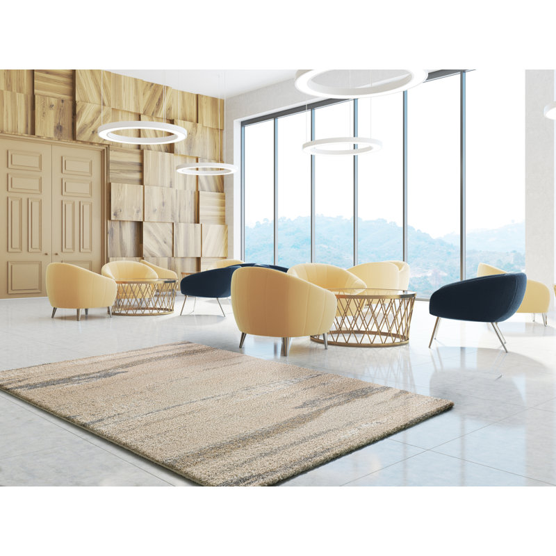 Ricco Abstract Machine Woven / Power Loomed Area Rug, Rectangle 160 x 230cm