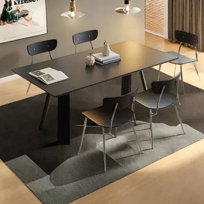 Modern and upscale rectangular dining table