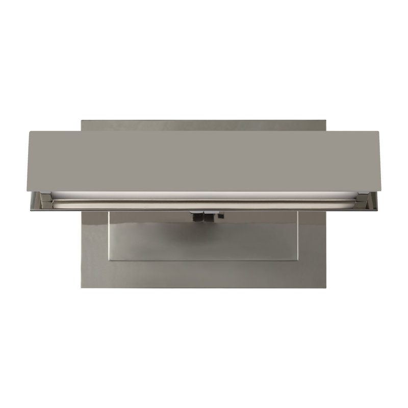 Bau Dimmable LED Wall Mounted Picture Light, Polished Nickel