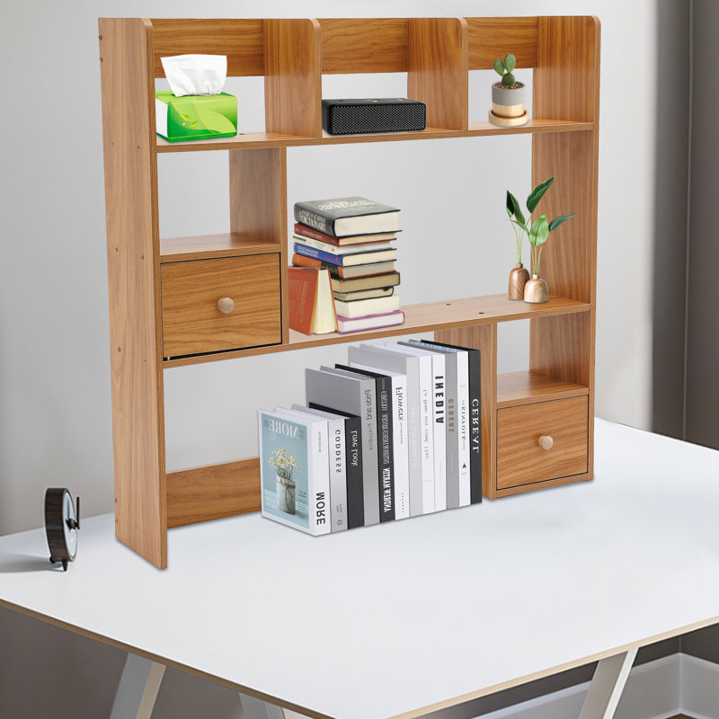32.7x31.5" Desktop Organizer, Pine