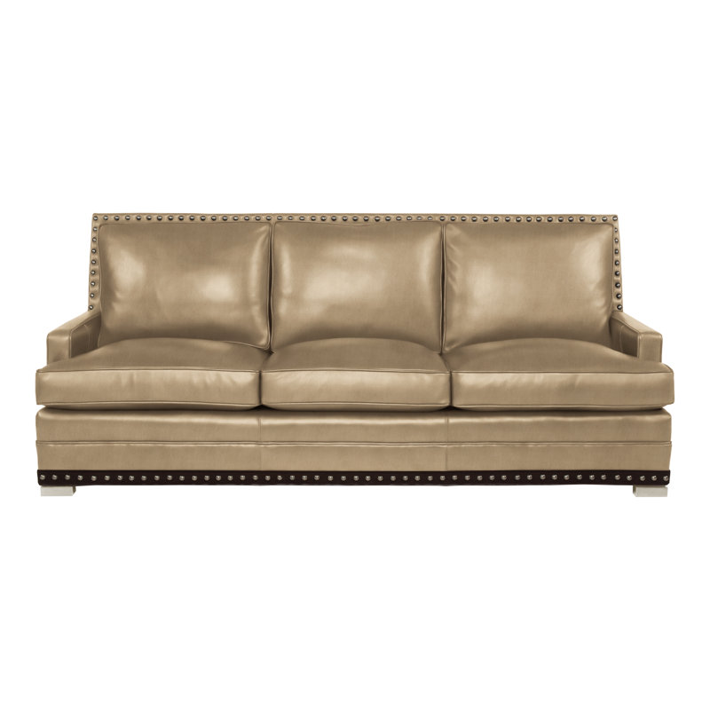 Riverside 74.5" Sleep Sofa, Yes, Navajo, Ziggy Dune Genuine Leather