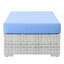 Repose-pieds d'extérieur rectangulaire Convene-1952102967