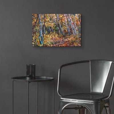 «Autumn Majesty» par Joanne Towers, art mural en verre acrylique