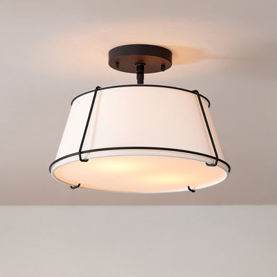 2-Light Flush Mount Ceiling Light