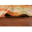 Tapis oriental marocain orange à motif géométrique orange 10 x 14