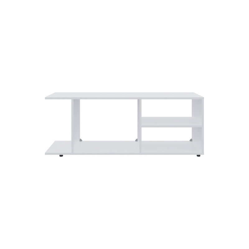 Meuble télé pour téléviseur 65 pouces Goodwood, Blanc