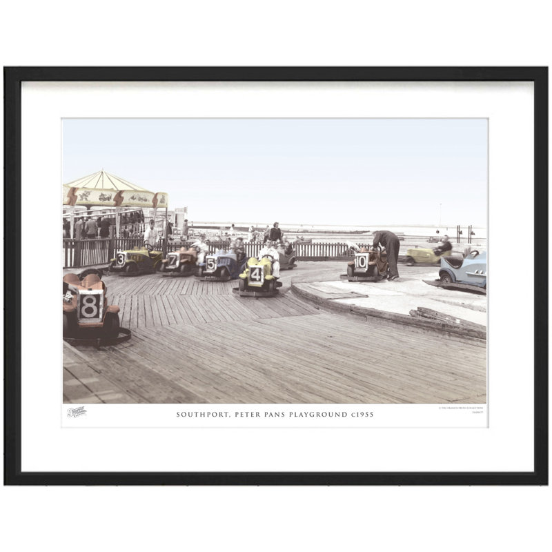 Southport, Peter Pans Playground C1955 by Francis Frith - Single Picture Frame Print, 40cm H x 50cm W x 2.3cm D