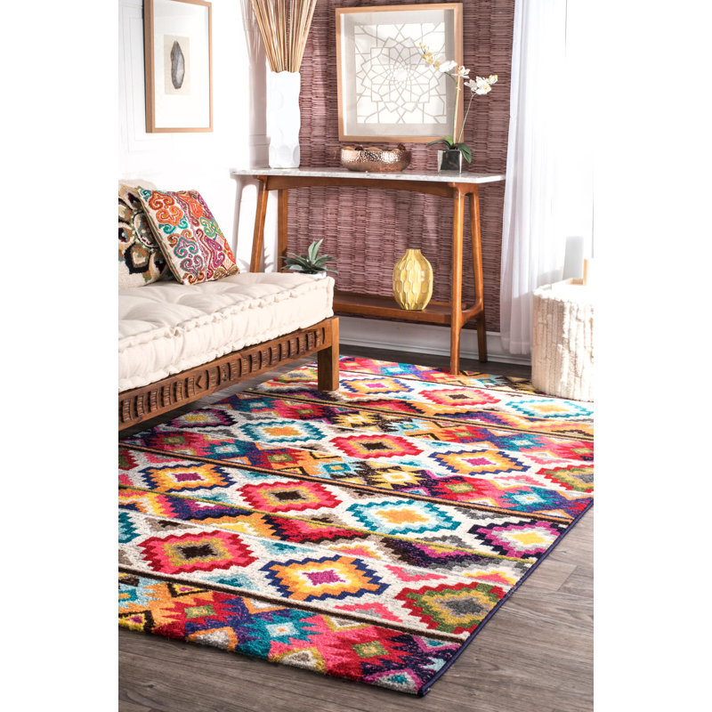 Southwestern Area Rug, Rectangle 244 x 305cm