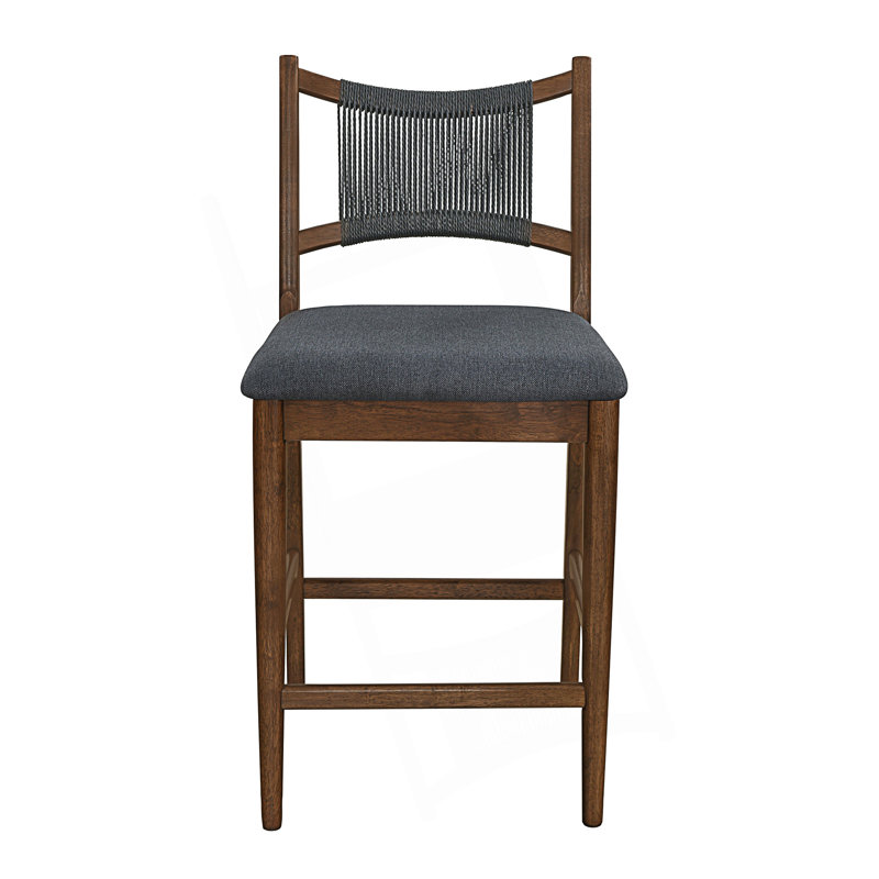 Ensemble de 2 tabourets de comptoir rembourrés
