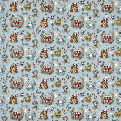 Alice in Wonderland Fabric