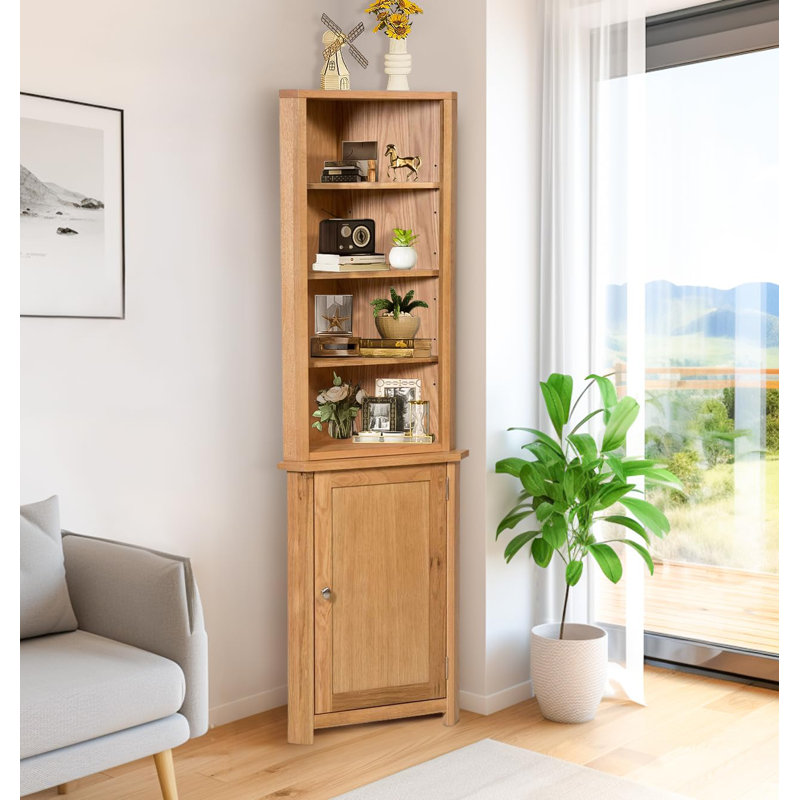 Keyla Display Cabinet, Brown