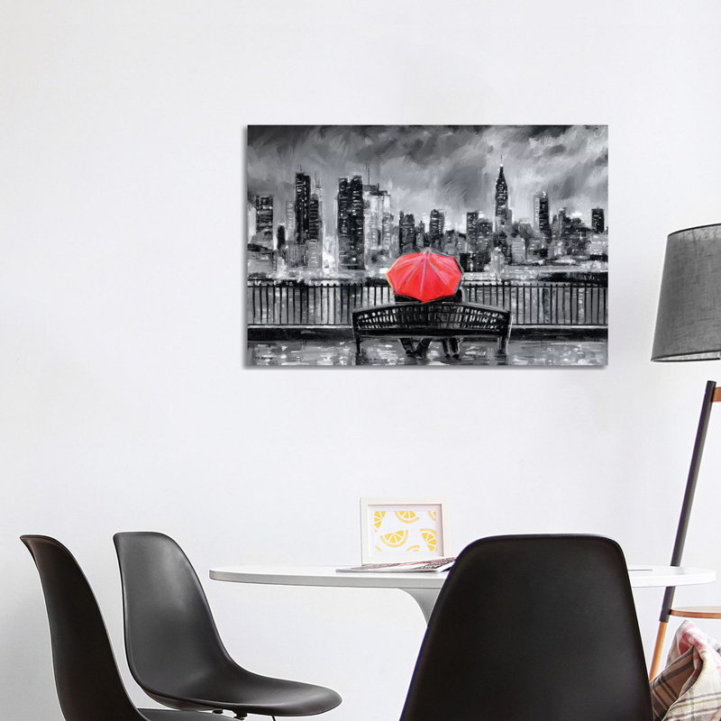 NY In Love - Wrapped Canvas Painting, 101.6 cm H x 66.04 cm W x 1.91 cm D, Open Frame/Gallery Wrapped
