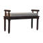 Banc de vestibule à coussinets Spindle