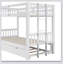 Twin Over Pull-Out Bunk Bed With Trundle-561619618