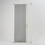 Porte moustiquaire pliante et rétractable blanche S3.0 81-91 cm (L) x 203 cm (H), largeur ajustable, sans pincement, installation facile, anti-insectes, résistante à la chaleur, indéformable, gain de place-127123036