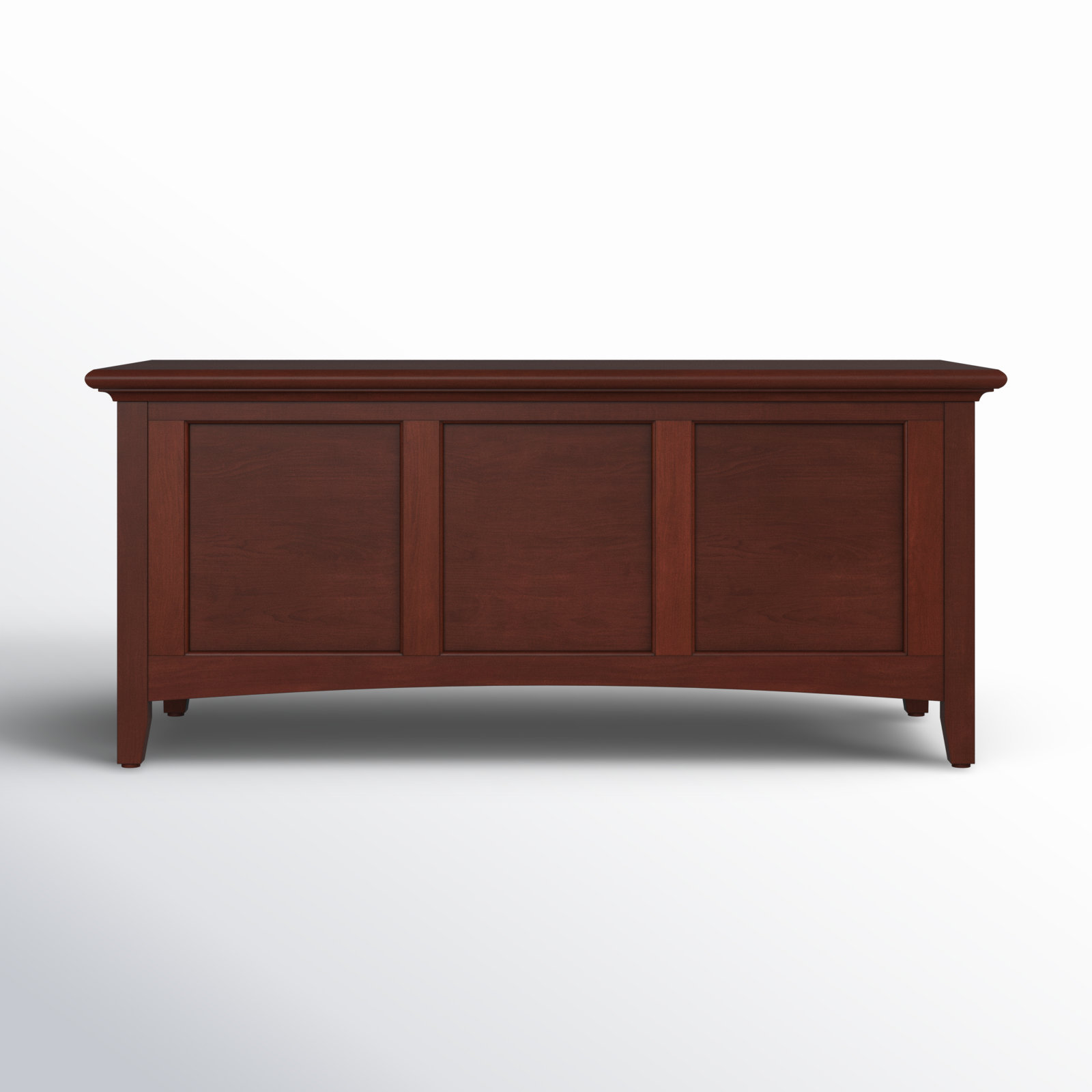 Melusina Solid Wood Blanket Chest , Cherry Brown